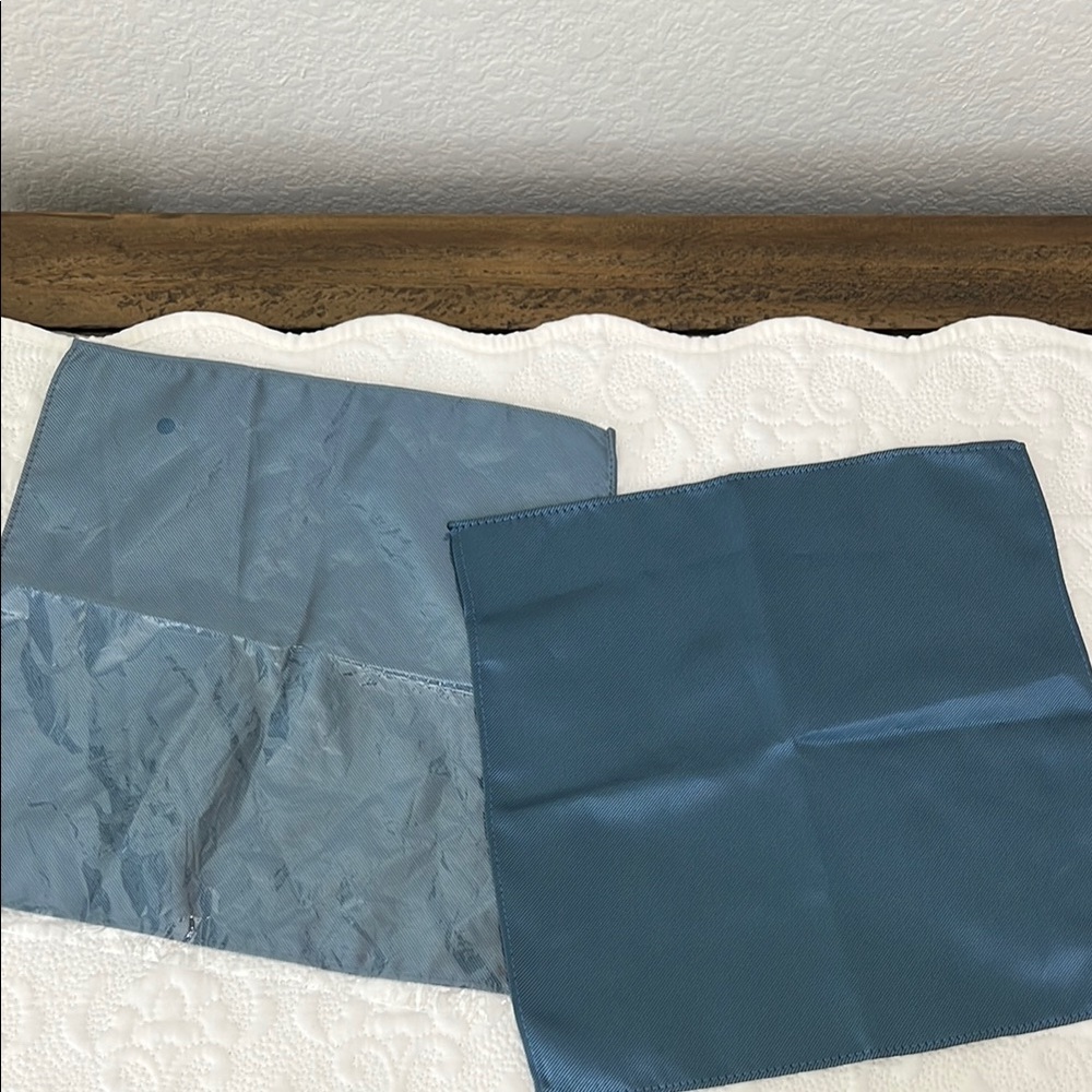 Dark Blue Pocket Squares (2)